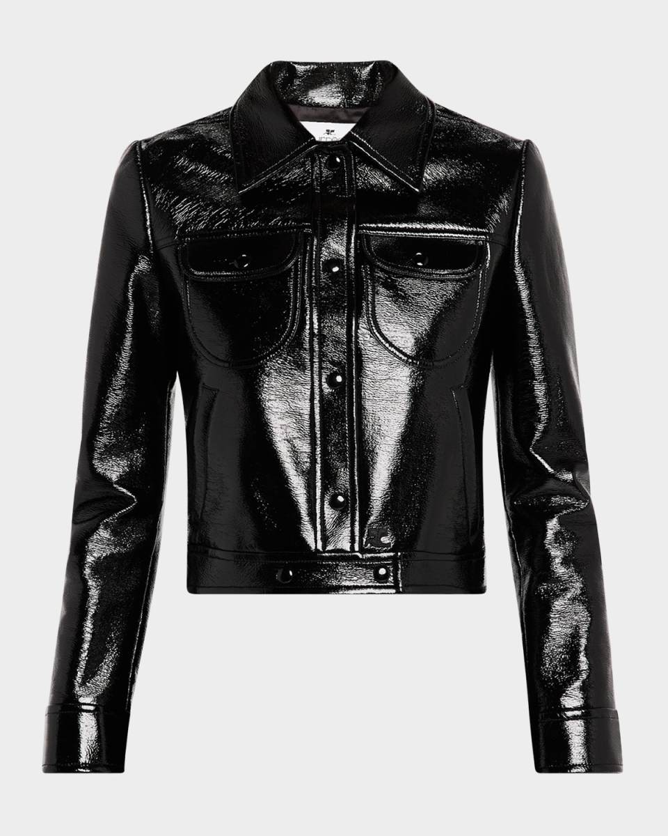 Signature Vinyl Trucker Jacket